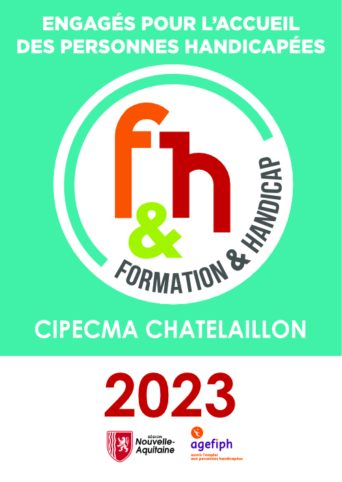Logo handicap 2023 CIPECMA Châtelaillon