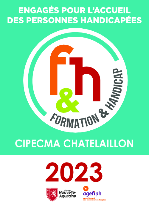 Logo handicap 2023 CIPECMA Chatelaillon Logo handicap 2023 CIPECMA Châtelaillon