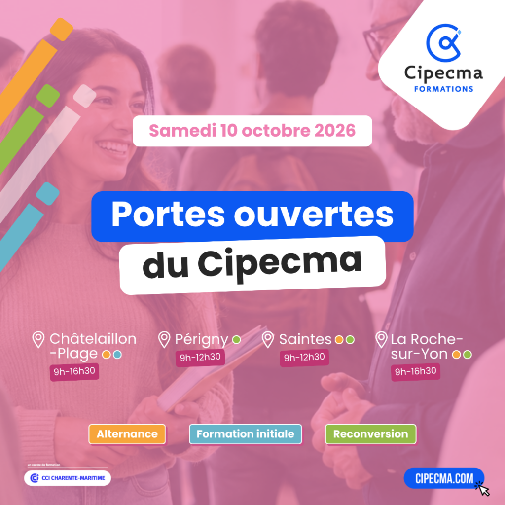 Samedi 10 octobre 2026 Journée Portes ouvertes du Cipecma Samedi 10 octobre 2026 Journée Portes ouvertes du Cipecma