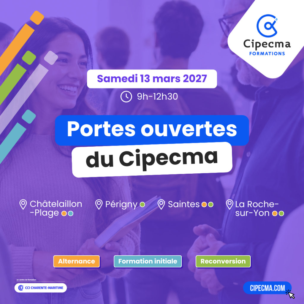 Samedi 13 mars 2027 Journée Portes ouvertes du Cipecma