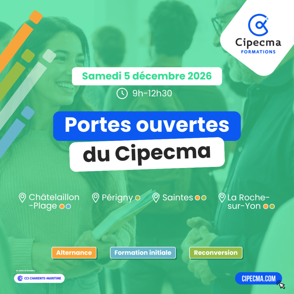 Samedi 5 décembre 2026 Journée Portes ouvertes du Cipecma Samedi 5 décembre 2026 Journée Portes ouvertes du Cipecma